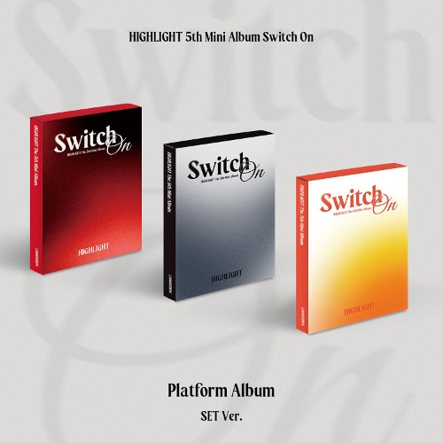 하이라이트 (Highlight) - THE 5th MINI ALBUM [Switch On] (Platform ver.) [앨범3종 중 랜덤1종]