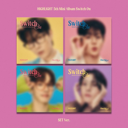 하이라이트 (Highlight) - THE 5th MINI ALBUM [Switch On] (Digipack ver.) [앨범4종 중 랜덤1장]