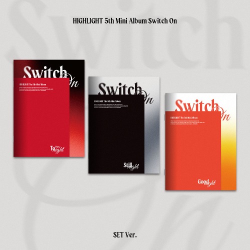 하이라이트 (Highlight) - THE 5th MINI ALBUM [Switch On] [세트/앨범3종]