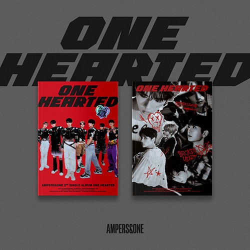 앰퍼샌드원(AMPERS&amp;ONE) - 2nd SINGLE ALBUM [ONE HEARTED] (세트/앨범2종)