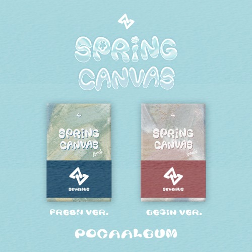 세븐어스 (SEVENUS) - 1st mini [SPRING CANVAS] (POCAALBUM) [세트/앨범2종]