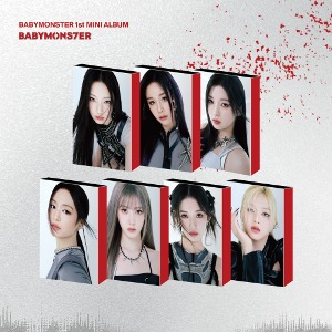 베이비몬스터 (BABYMONSTER) - 1st MINI ALBUM [BABYMONS7ER] (YG TAG ALBUM VER.) [세트/앨범7종]