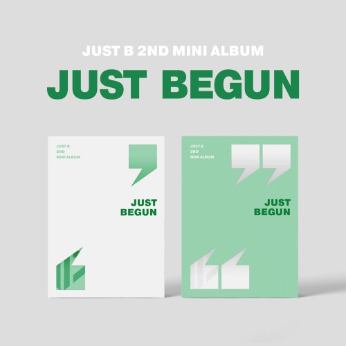 저스트비 (JUST B) - 미니앨범 2집 : JUST BEGUN [SET]